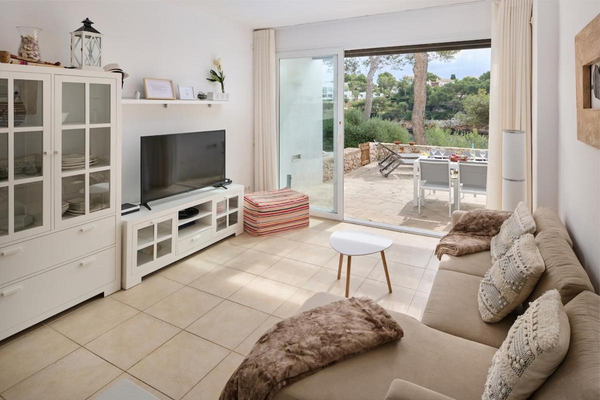 Sea Frontline Apartment 'Ernesto'. Pool. Wifi サンタニー エクステリア 写真