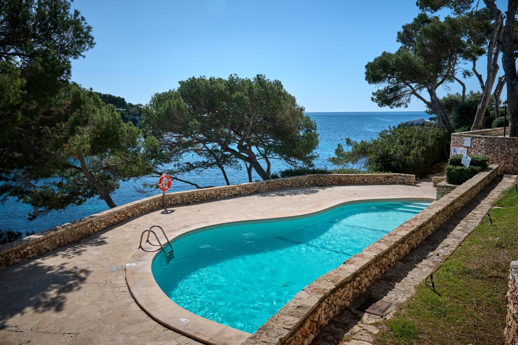 Sea Frontline Apartment 'Ernesto'. Pool. Wifi サンタニー エクステリア 写真